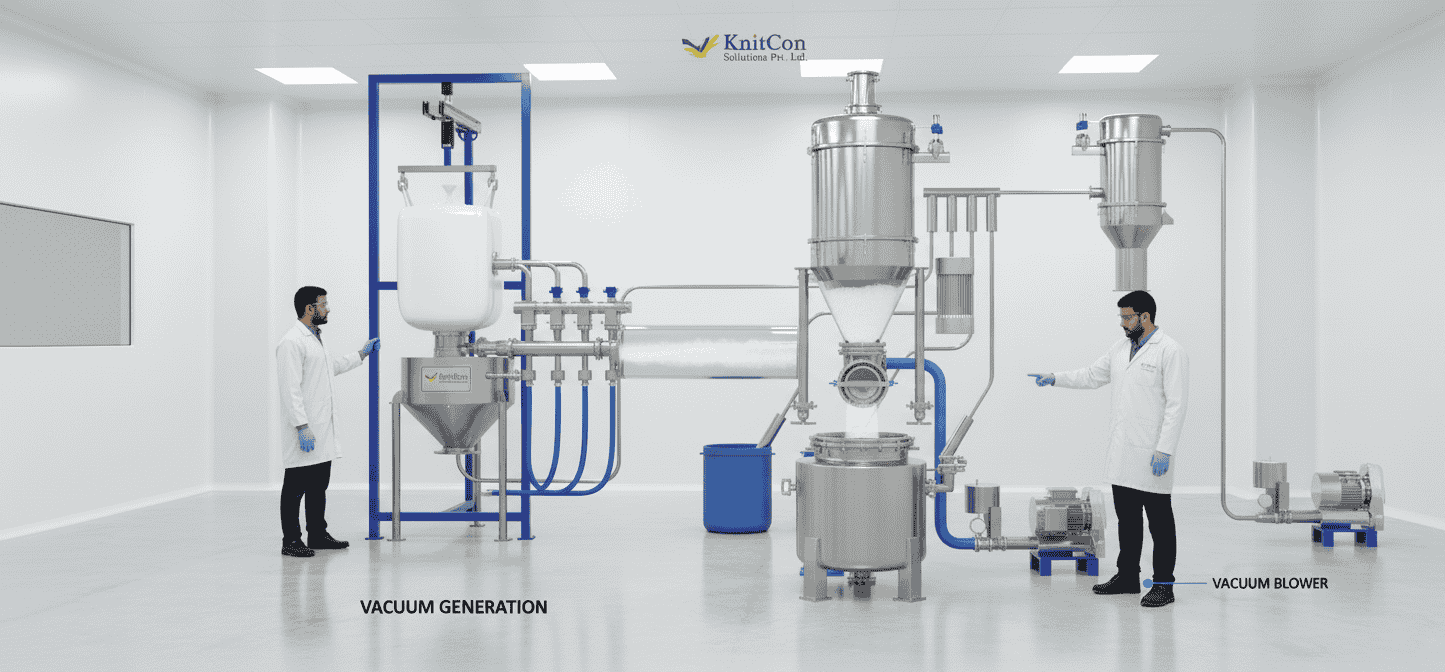 Portable Powder Transfer System