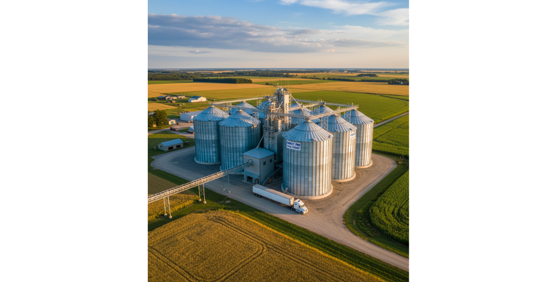 Grain Silo Storage System, Knitcon Solutions