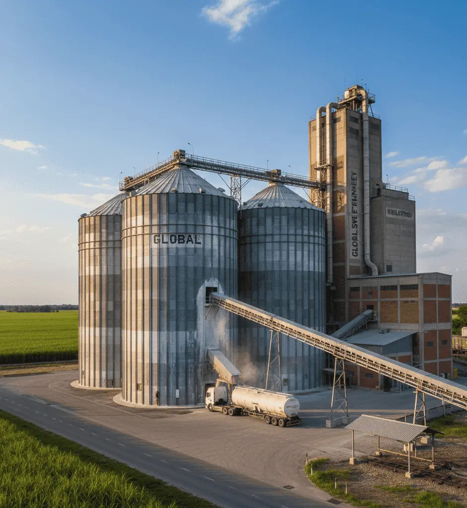 Knitcon’s Sugar Silo Storage Material Handling System