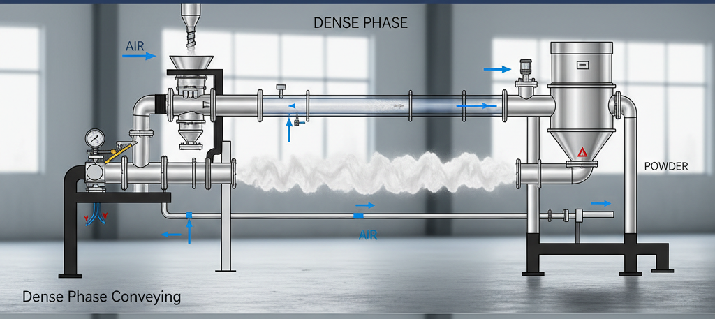 Dense Phase Conveying System